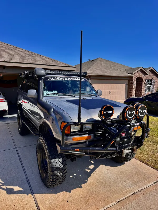 Toyota Land Cruiser 80Series J80 Lensun 90W Hood/Bonnet Solar