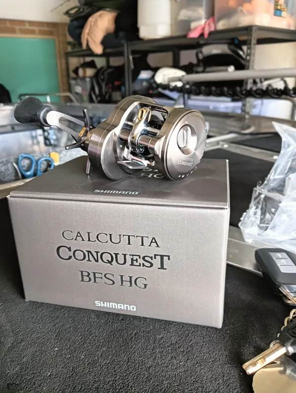 Shimano 23 Calcutta Conquest BFS HGR (right handle)