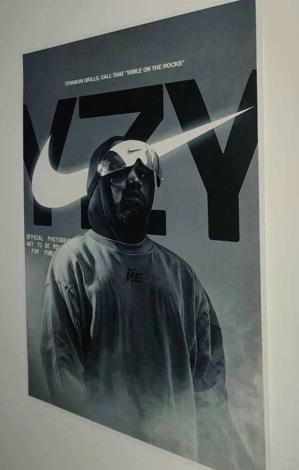 Kanye West YZY Aura Poster | Singers Collection | Everanta