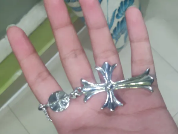 Chrome Hearts) Cross Chain Necklace (Code-ZX#859) – ZeonX